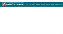 Desktop Screenshot of partsfortrucks.com